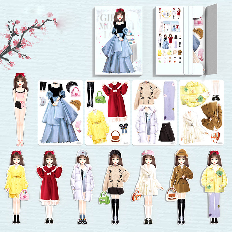 👗Magnetisches Ankleidespiel für Babys👸