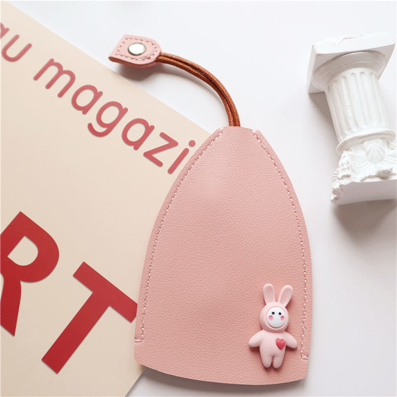 ✨Niedlichen Früchten PU-Leder Schlüsseltasche
