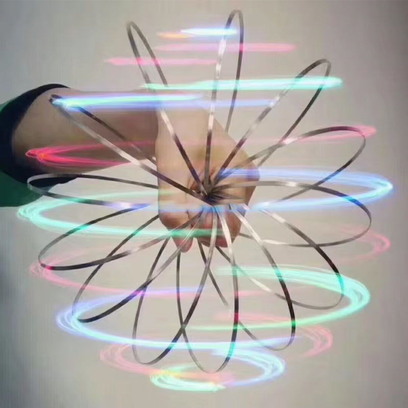 Spinnendes Spiral-Fidget-Armband