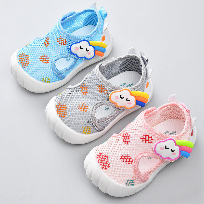 Rutschfeste, atmungsaktive Babyschuhe für Frühling und Sommer