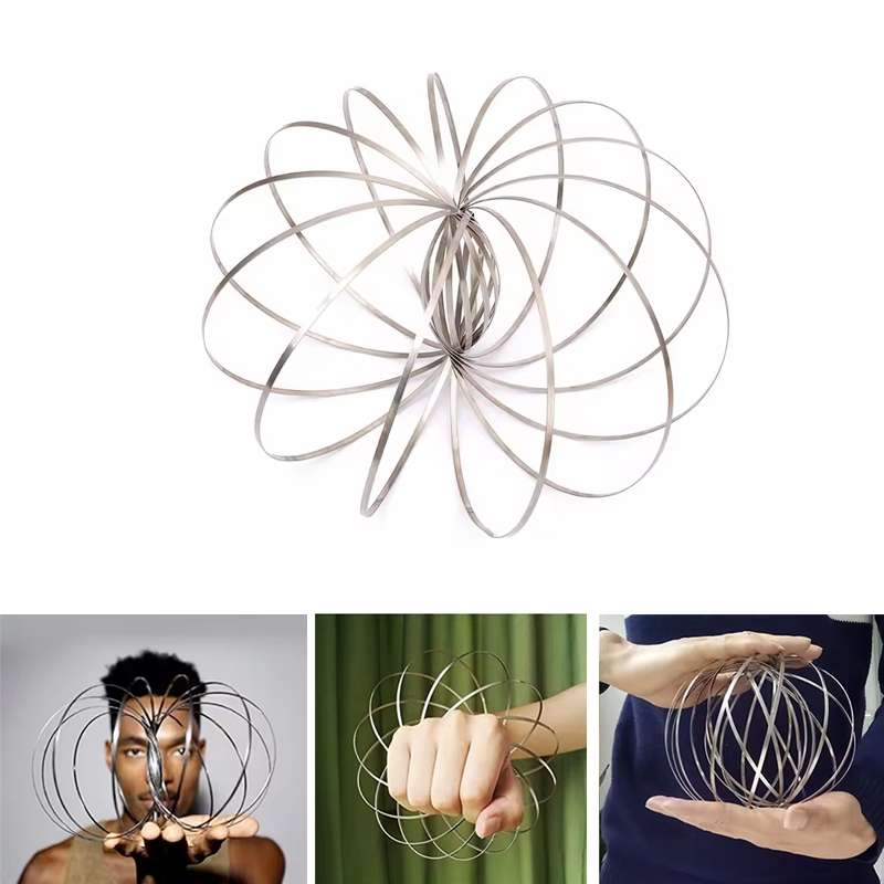 Spinnendes Spiral-Fidget-Armband