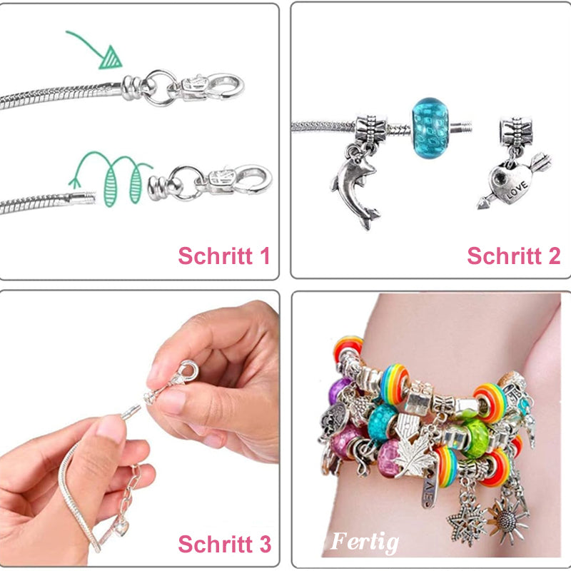 DIY-Charm-Armband für Mädchen