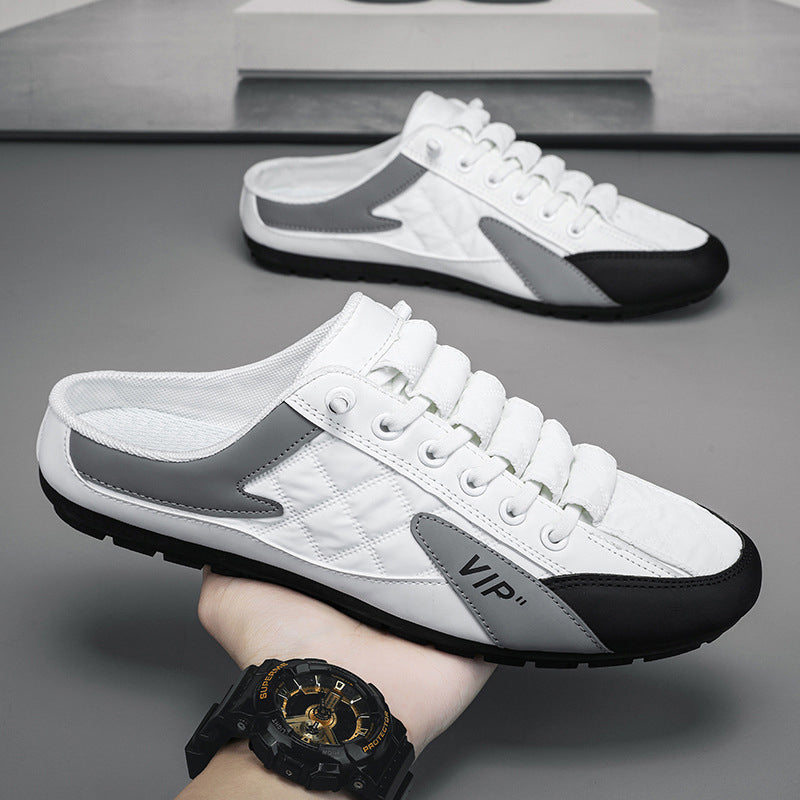 Casual Slip-on Halb Hausschuhe