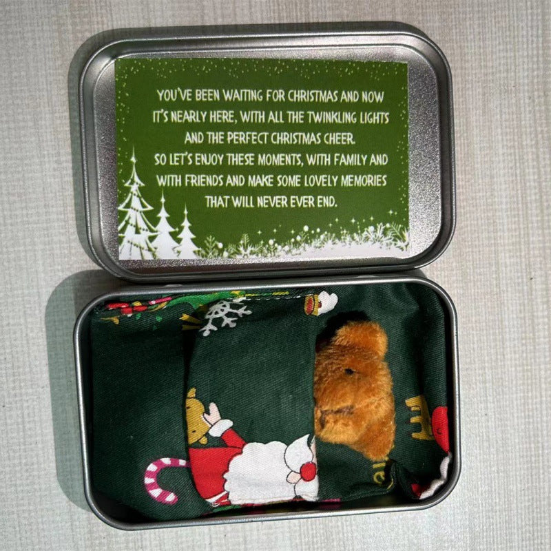 Weihnachts-Plüschbär-Geschenk