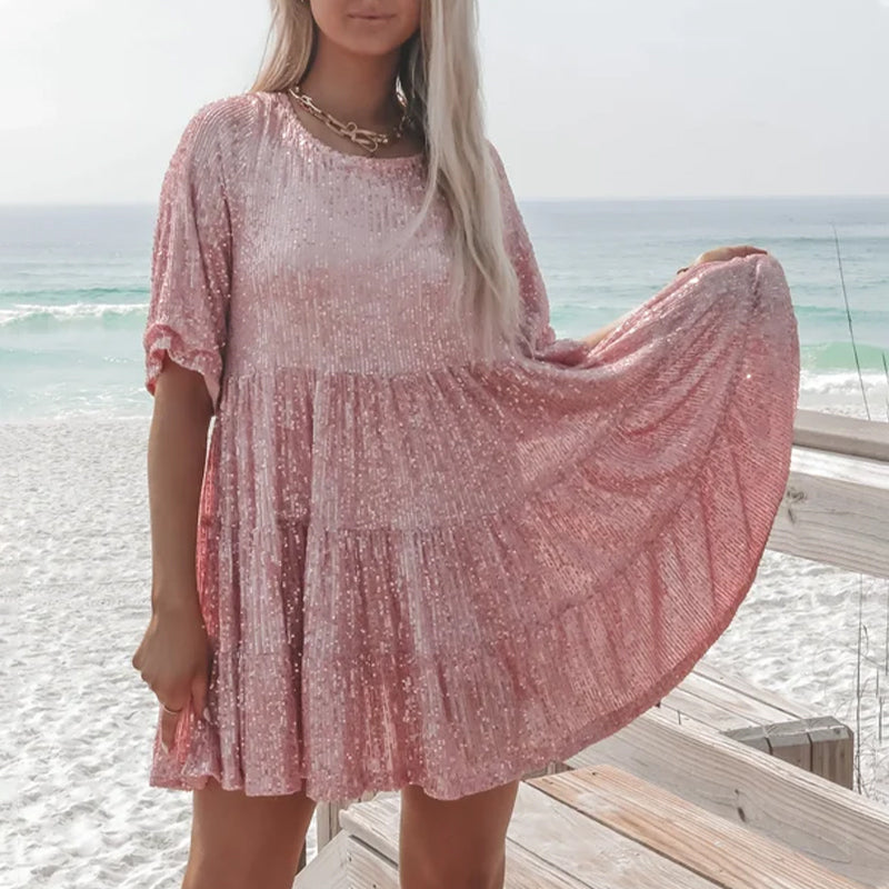 Niedliches Paillettenkleid