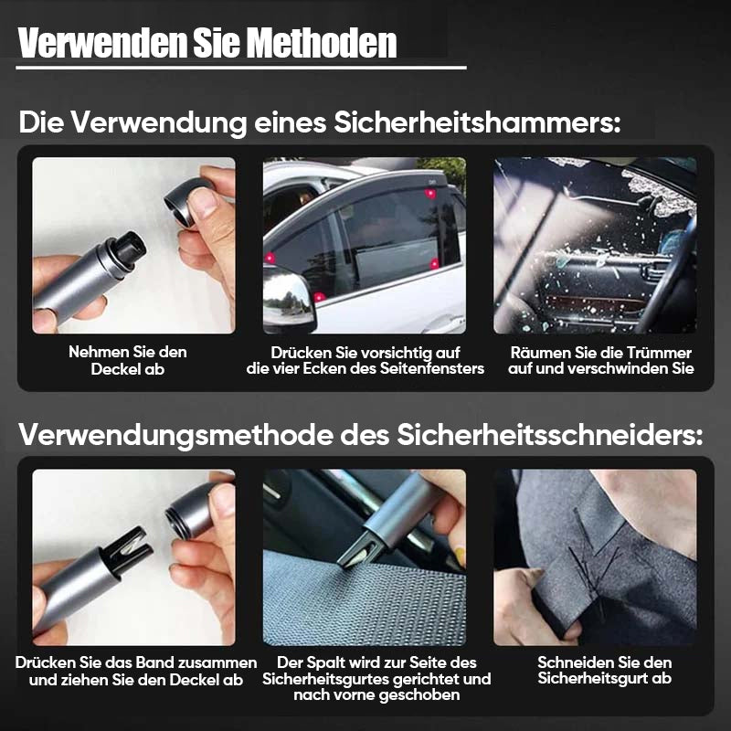 Tragbarer Sicherheitshammer