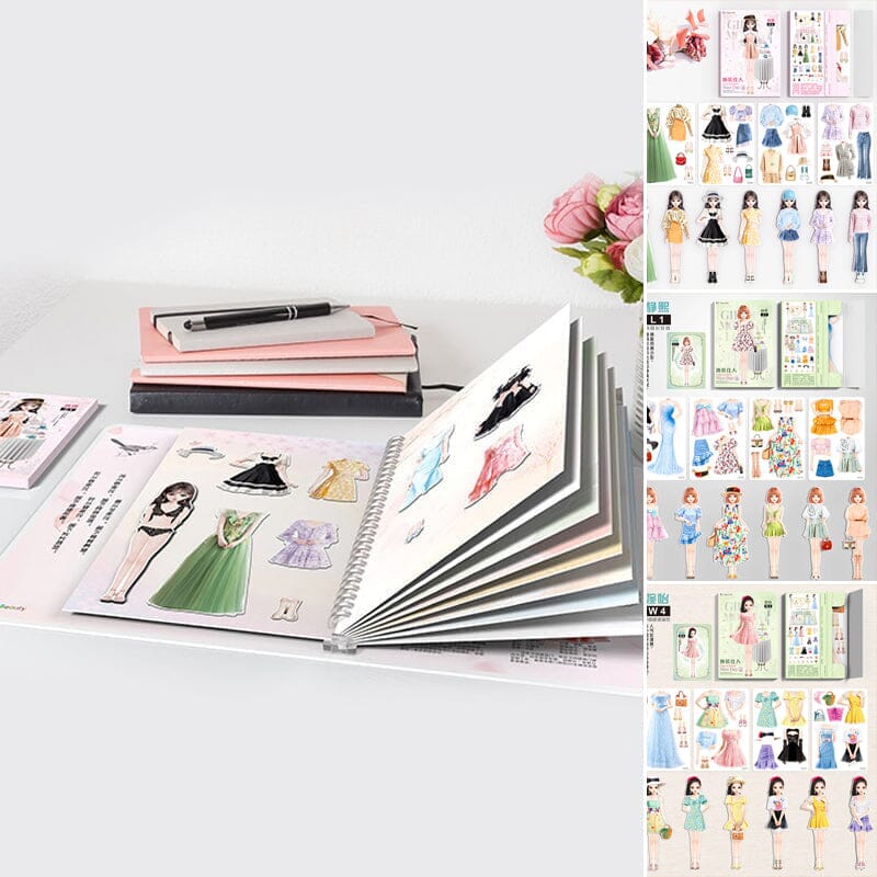 👗Magnetisches Ankleidespiel für Babys👸