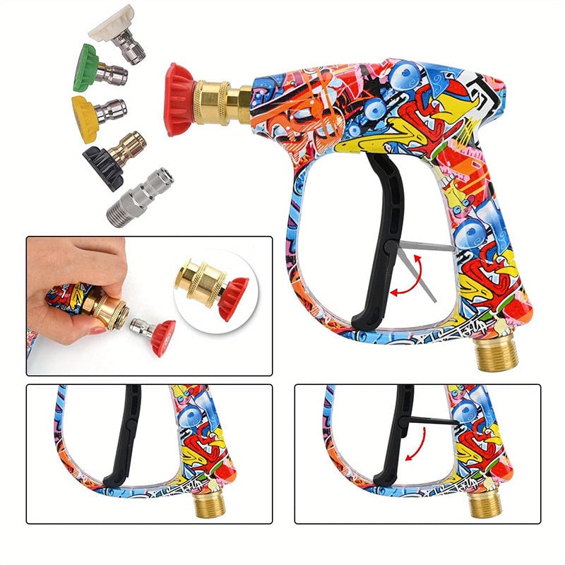 Hochdruckreiniger-Spritzpistolenset