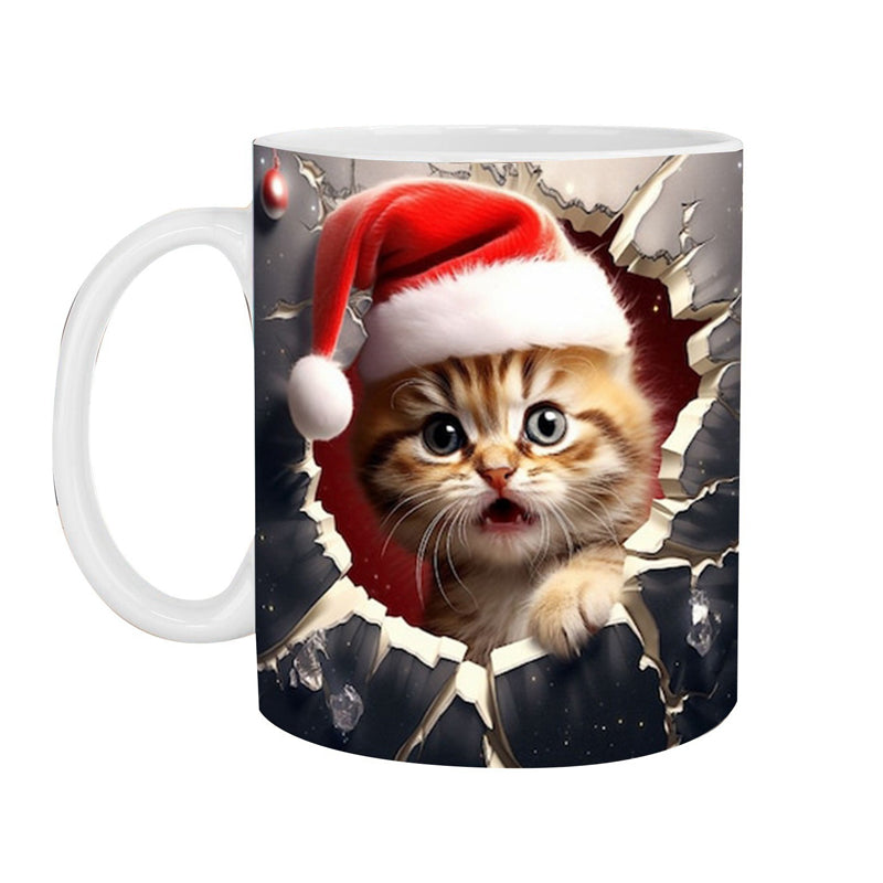 3D-Weihnachtstasse