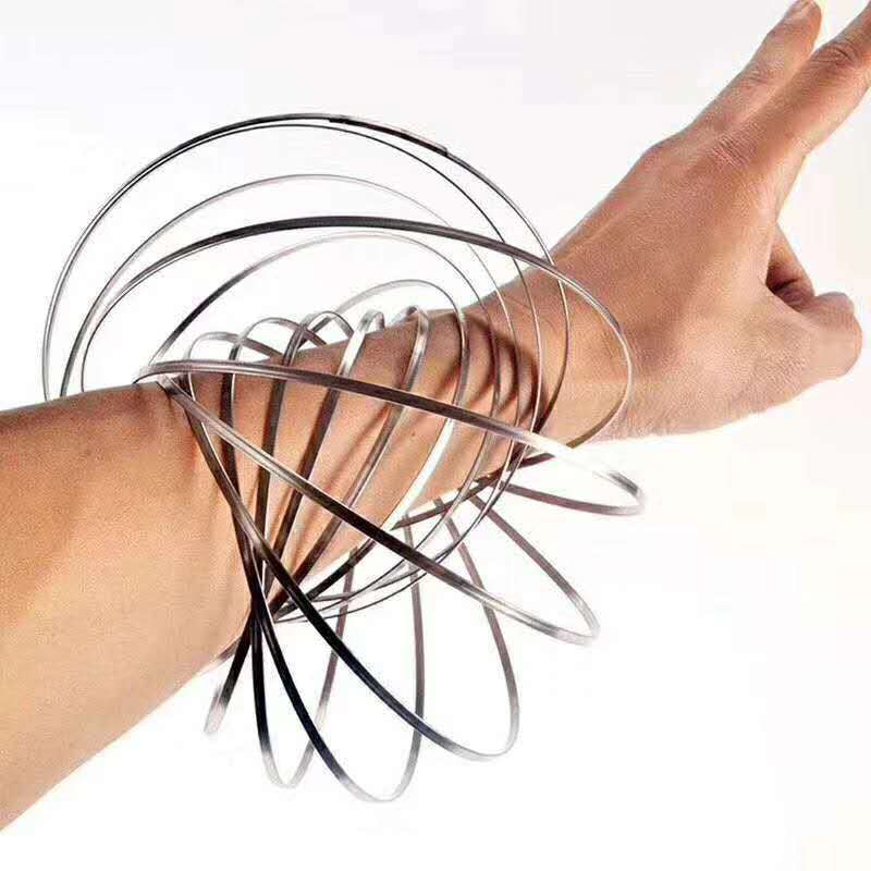 Spinnendes Spiral-Fidget-Armband