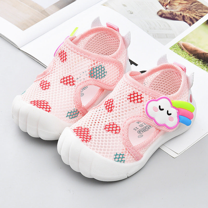 Rutschfeste, atmungsaktive Babyschuhe für Frühling und Sommer