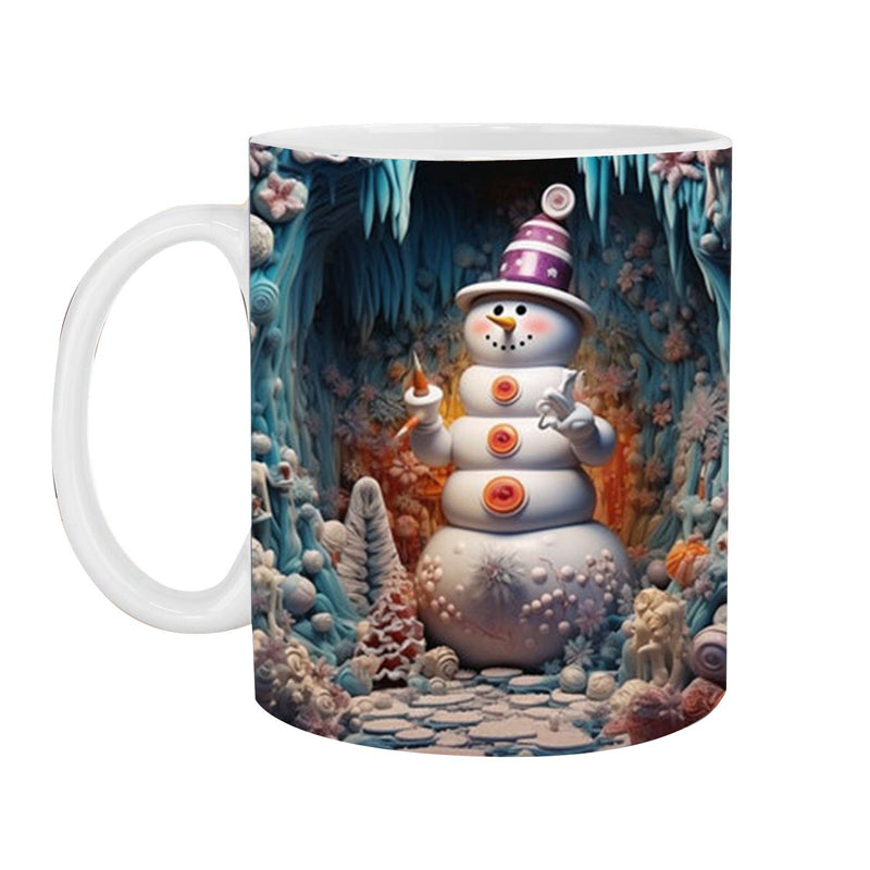 3D-Weihnachtstasse