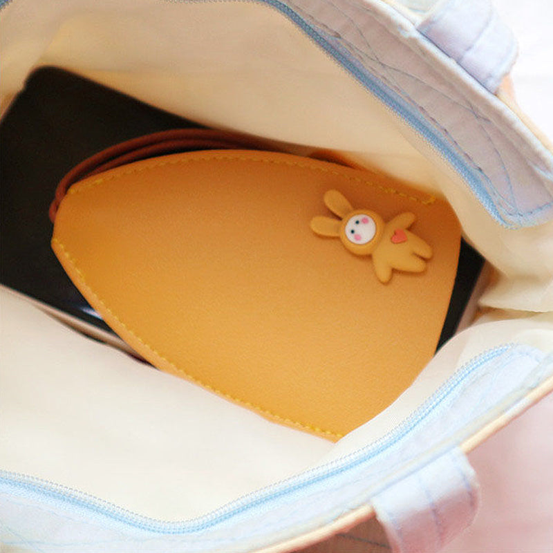 ✨Niedlichen Früchten PU-Leder Schlüsseltasche