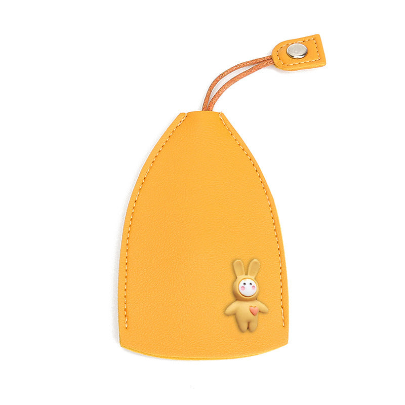 ✨Niedlichen Früchten PU-Leder Schlüsseltasche