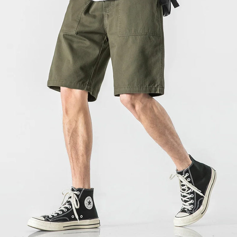 Herren Leichte Baumwolle Cargo-Shorts