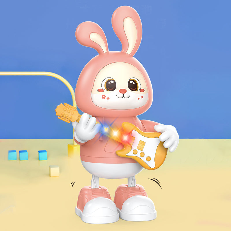 Nettes Hasen-Gitarrist-Spielzeug🐰🐰