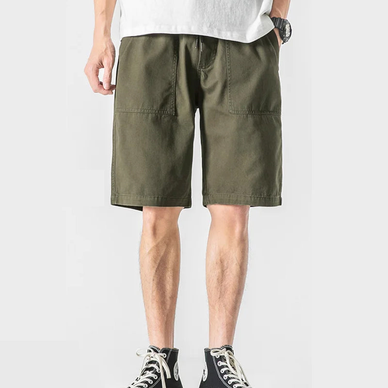Herren Leichte Baumwolle Cargo-Shorts