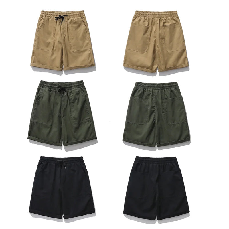Herren Leichte Baumwolle Cargo-Shorts