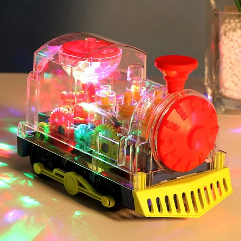 Elektrisches transparentes Zahnradgetriebe Spielzeug