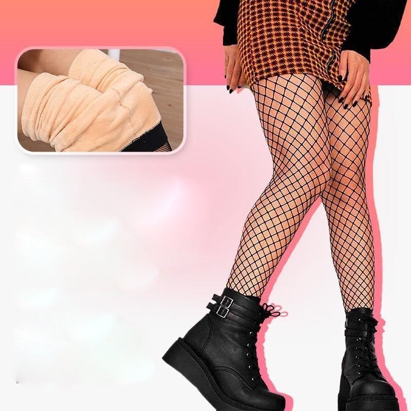 Sexy im Winter mit Fleece gefütterte Leggings