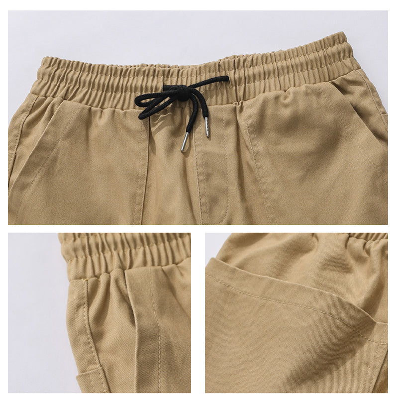 Herren Leichte Baumwolle Cargo-Shorts