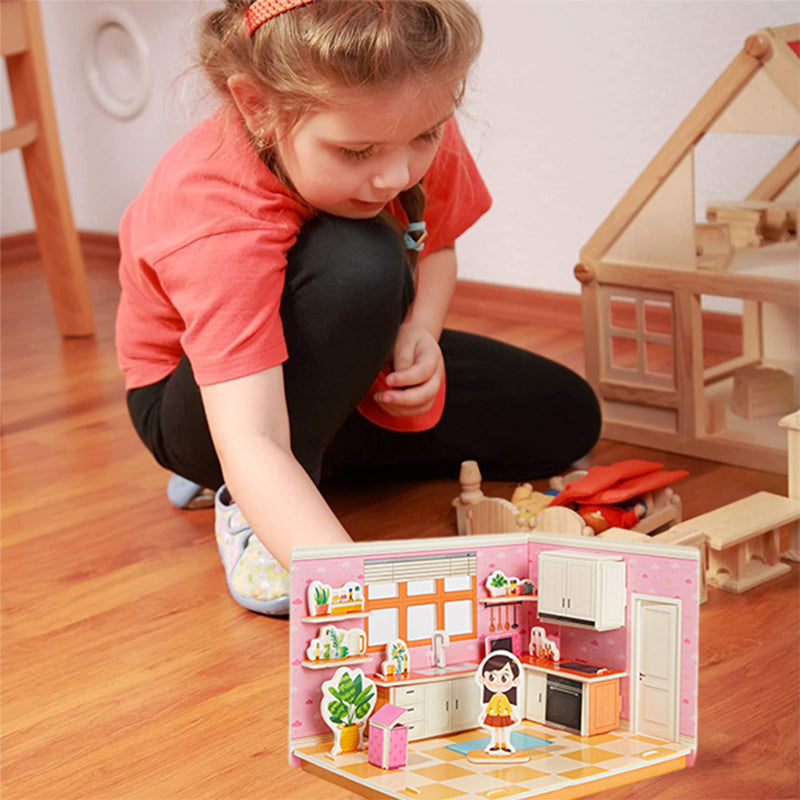 3D Stereo Raumpuzzle
