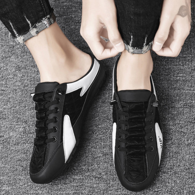 Casual Slip-on Halb Hausschuhe
