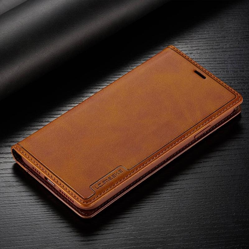 Samsung Luxus Leder Handyschutzhülle
