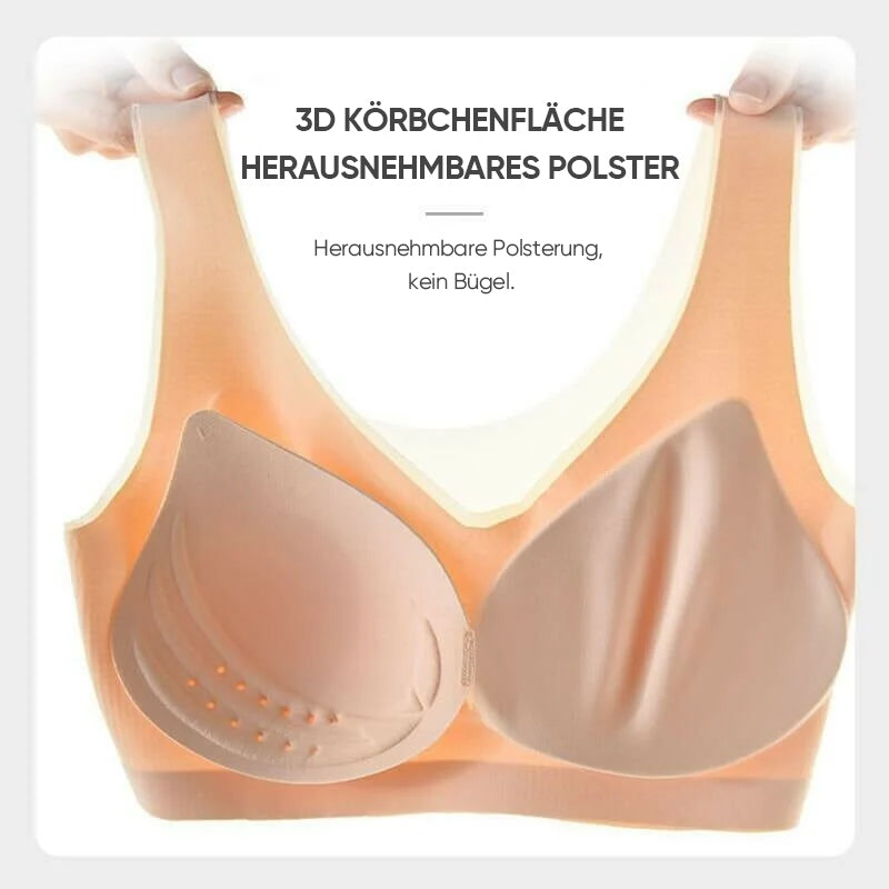 Ultradünner nahtloser BH aus Eisseide