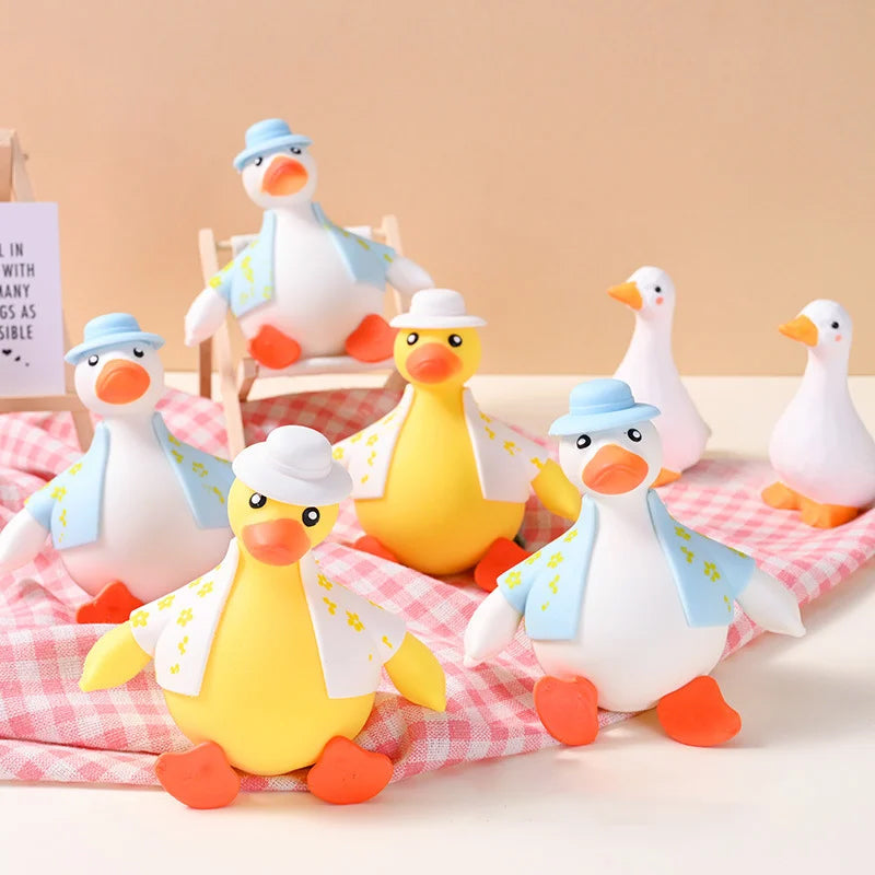 Spielzeug zum Stressabbau, verkleidete Ente