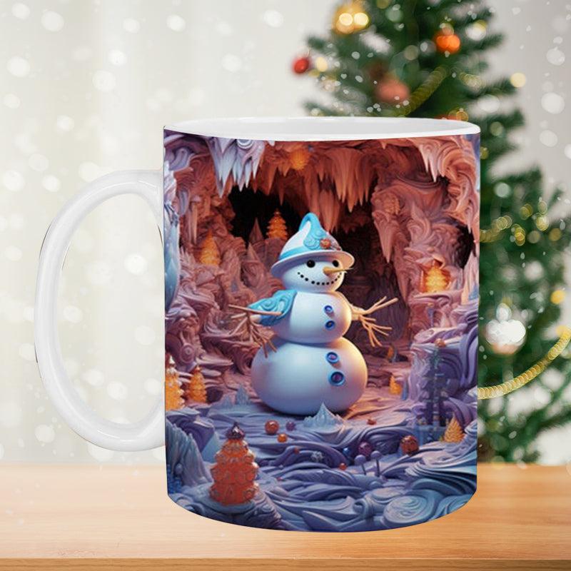 3D-Weihnachtstasse