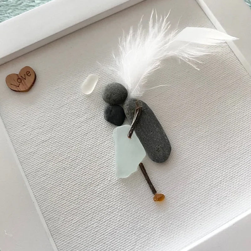 Meer Glas Kunst Sympathie Geschenk