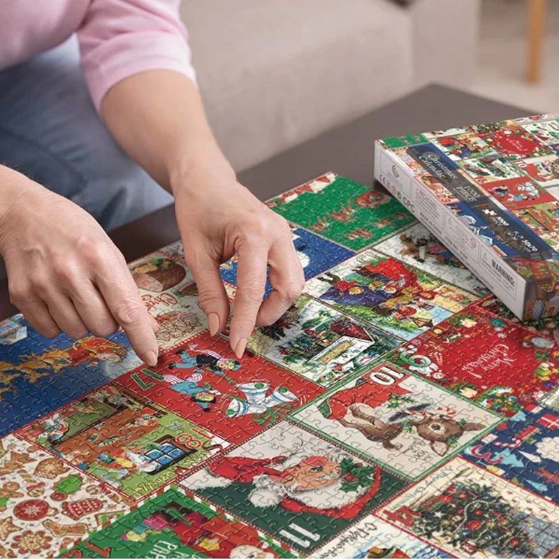 🎄Adventskalender Puzzle 🧩【Weihnachten Haustiere】