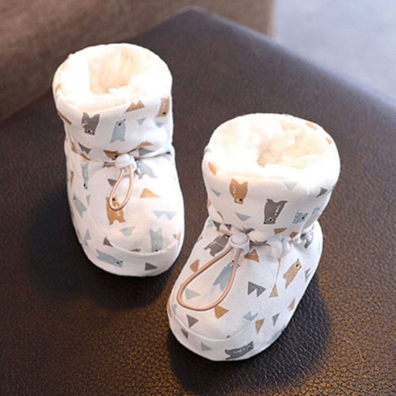 Warme Fell-Babystiefel