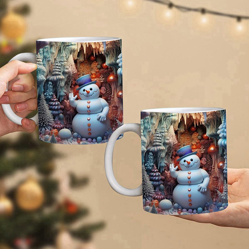 3D-Weihnachtstasse