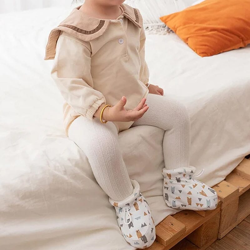 Warme Fell-Babystiefel