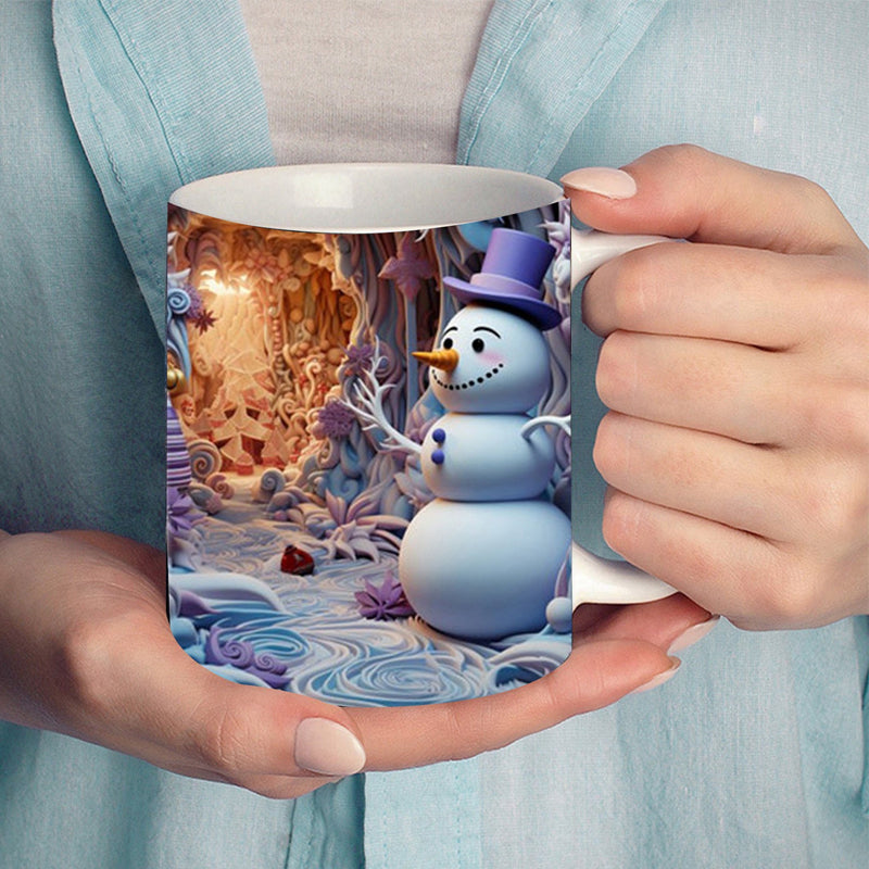 3D-Weihnachtstasse