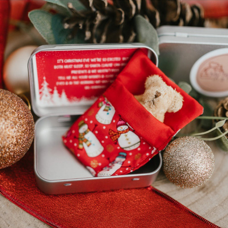 Weihnachts-Plüschbär-Geschenk