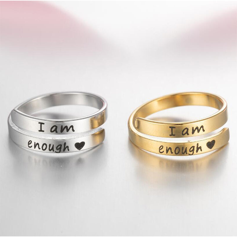 „ICH BIN GENUG“ RING