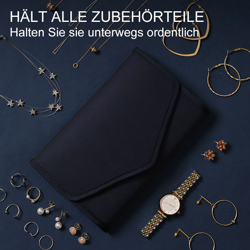 Tragbarer faltbarer Schmuck Aufbewahrungstasche