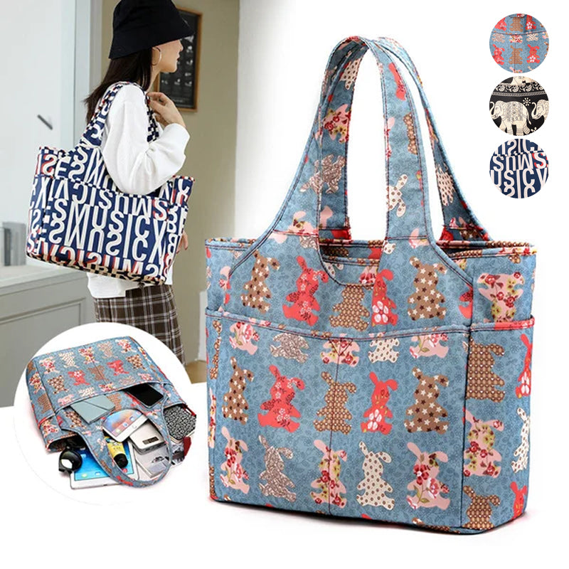Modischem Aufdruck Handtasche