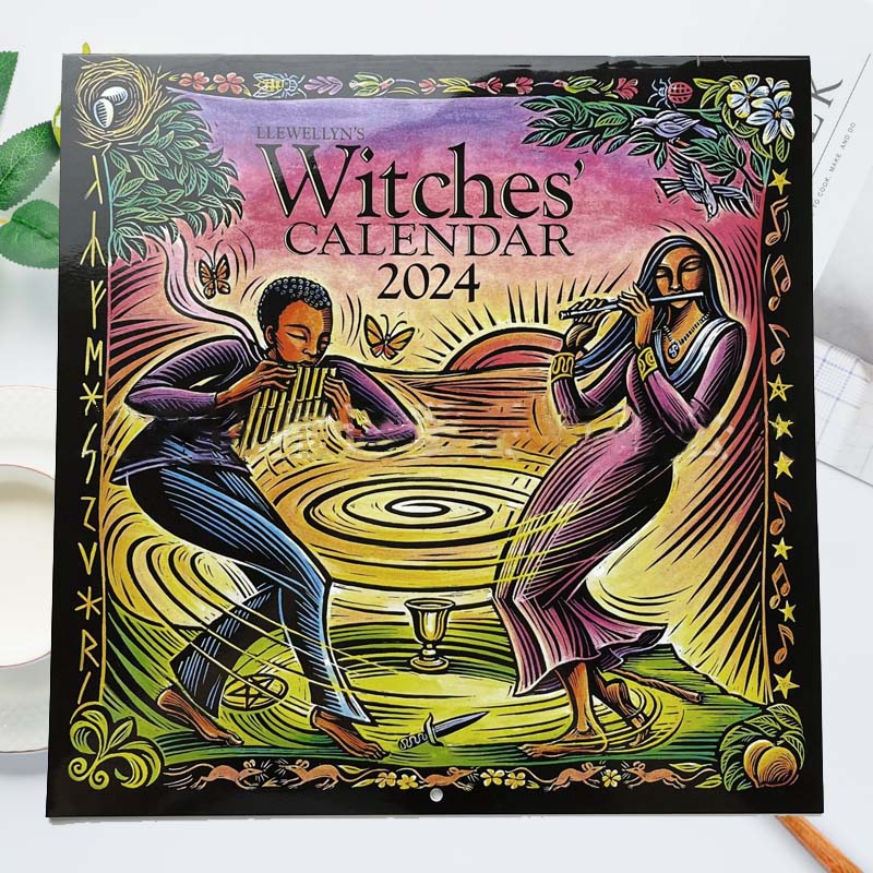 Hexen-Wandkalender 2024