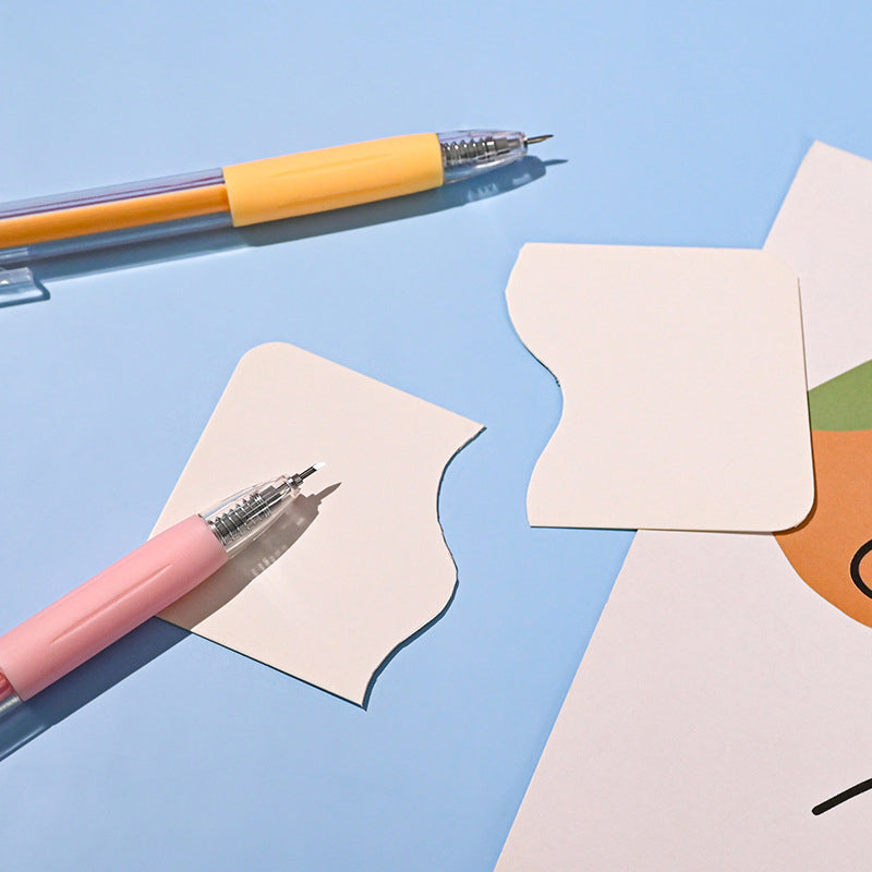 Morandi Cartoon Pattern Student Allzweckmesser Stift