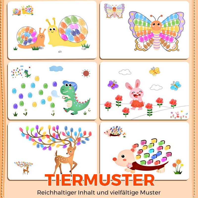 Lustiges Fingermalset