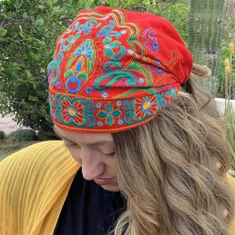 Bestickte Bandana Mützen