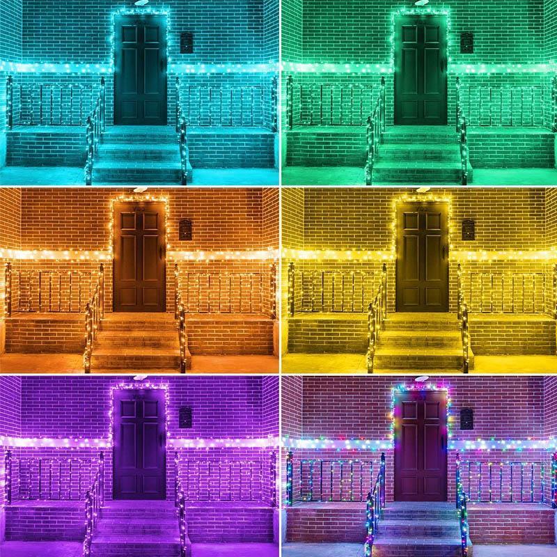 (Frühe Weihnachtsaktion) Weihnachten Intelligente LED lichterkette
