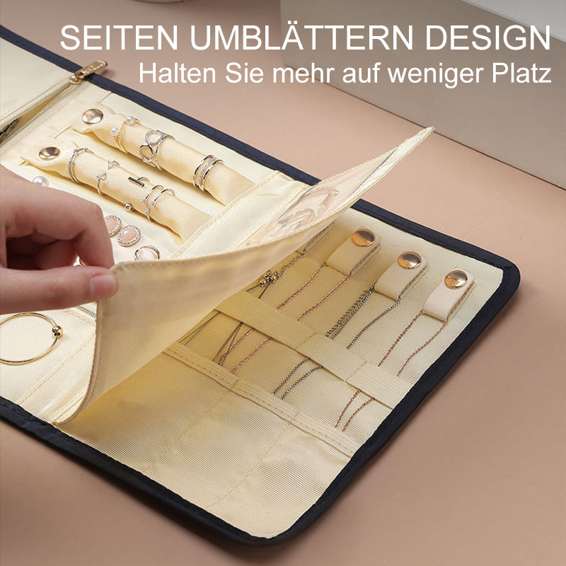 Tragbarer faltbarer Schmuck Aufbewahrungstasche