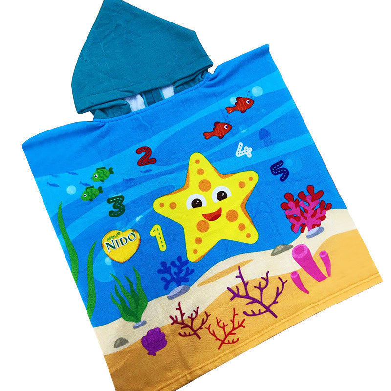 Cape-Badetuch für Kinder