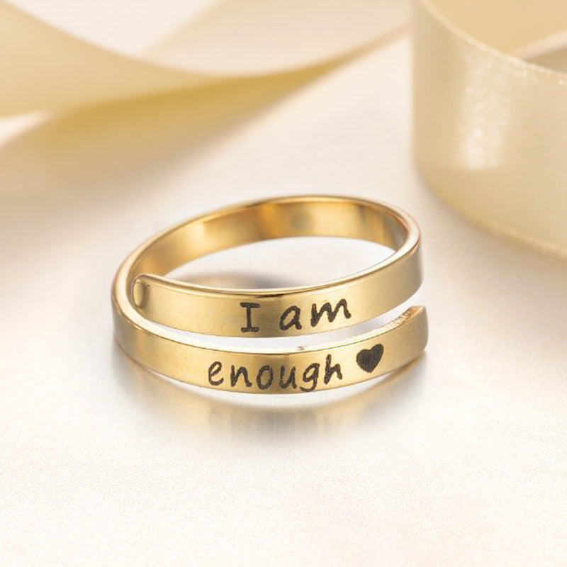 „ICH BIN GENUG“ RING