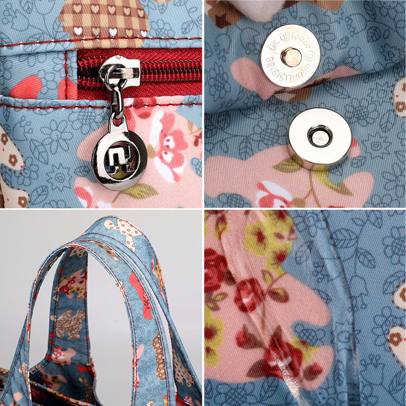 Modischem Aufdruck Handtasche